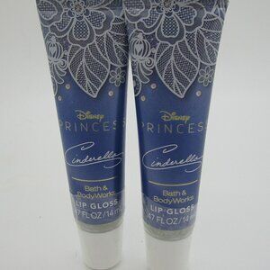 Bath & Body Works CINDERELLA Disney Princess Lip Gloss - Lot of 2
